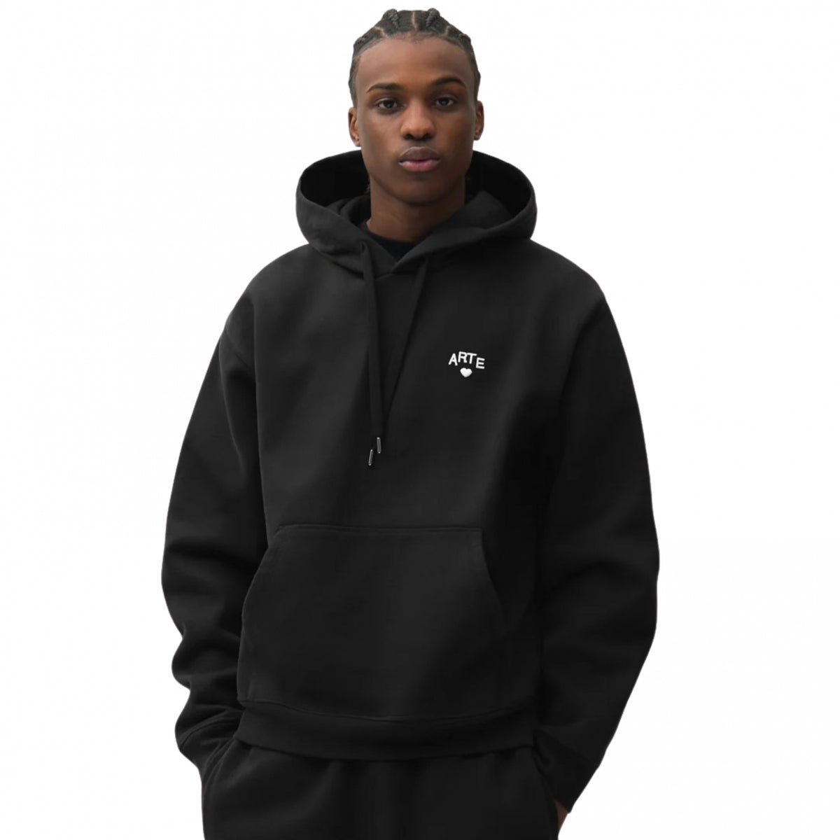 Felpa Arte Cor Hoodie NERO