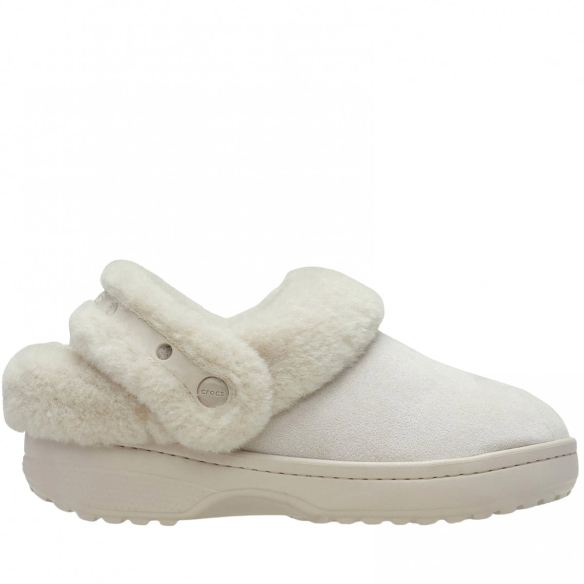 Ciabatte Crocs Cls Unfurgettable Sueded Clog BEIGE