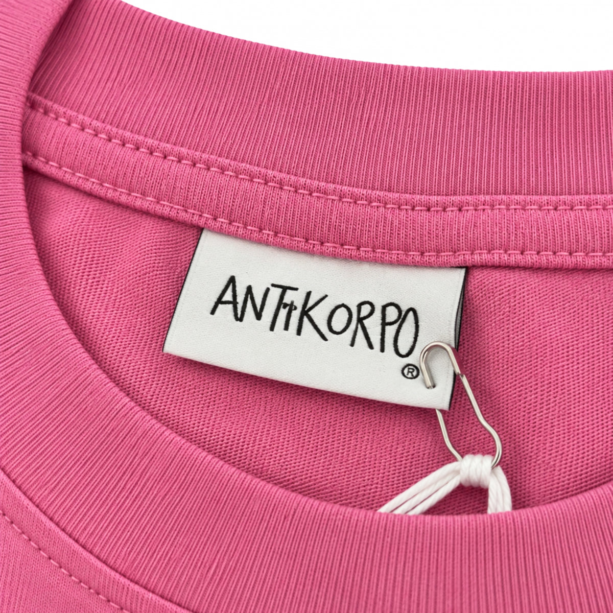 Maglietta Antykorpo LS Logo Tee ROSA