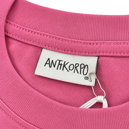 Maglietta Antykorpo LS Logo Tee ROSA