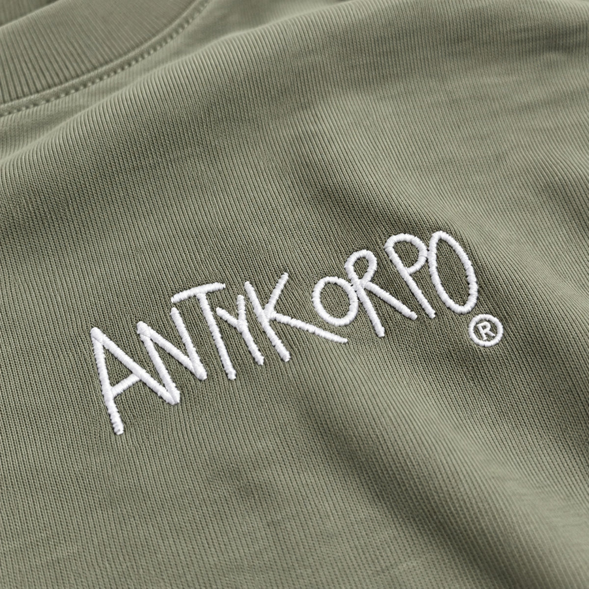 Maglietta Antykorpo LS Logo Tee VERDE