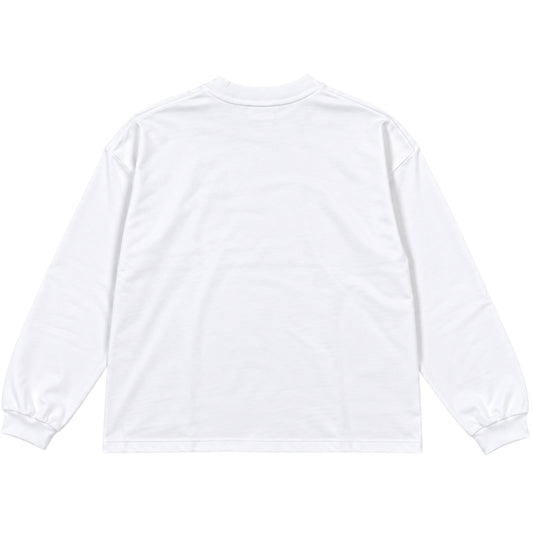 Maglietta Antykorpo LS Logo Tee BIANCO