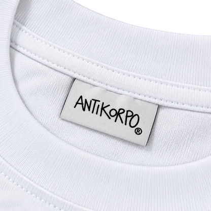 Maglietta Antykorpo LS Logo Tee BIANCO
