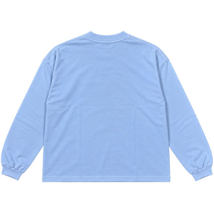Maglietta Antykorpo LS Logo Tee CELESTE