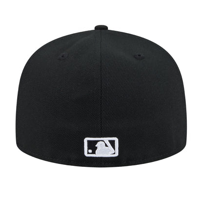 Cappello New Era 59Fifty Rhinestone Badge BOSRED NERO