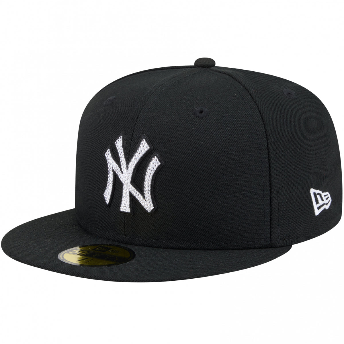 Cappello New Era 59Fifty Rhinestone Badge NEYYAN NERO