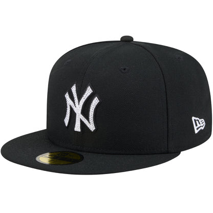 Cappello New Era 59Fifty Rhinestone Badge NEYYAN NERO