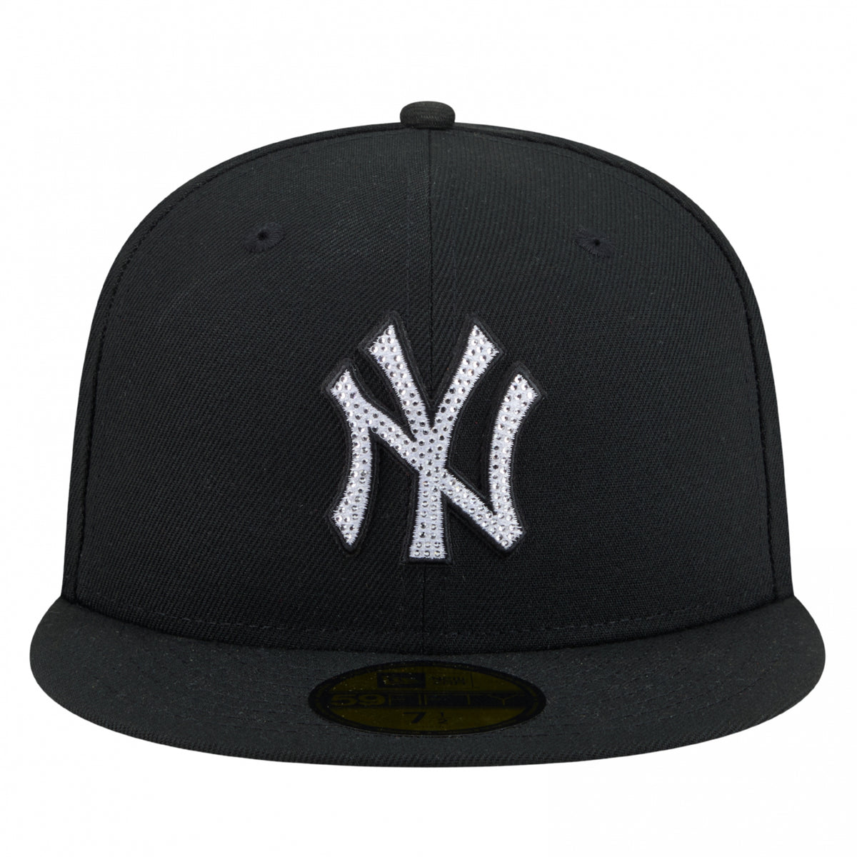 Cappello New Era 59Fifty Rhinestone Badge NEYYAN NERO