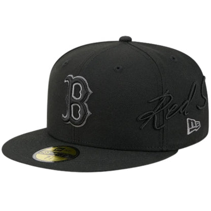 Cappello New Era 59Fifty Side Script BOSRED UNICO