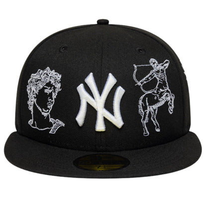 Cappello New Era 59Fifty MLB Mythical NY NERO