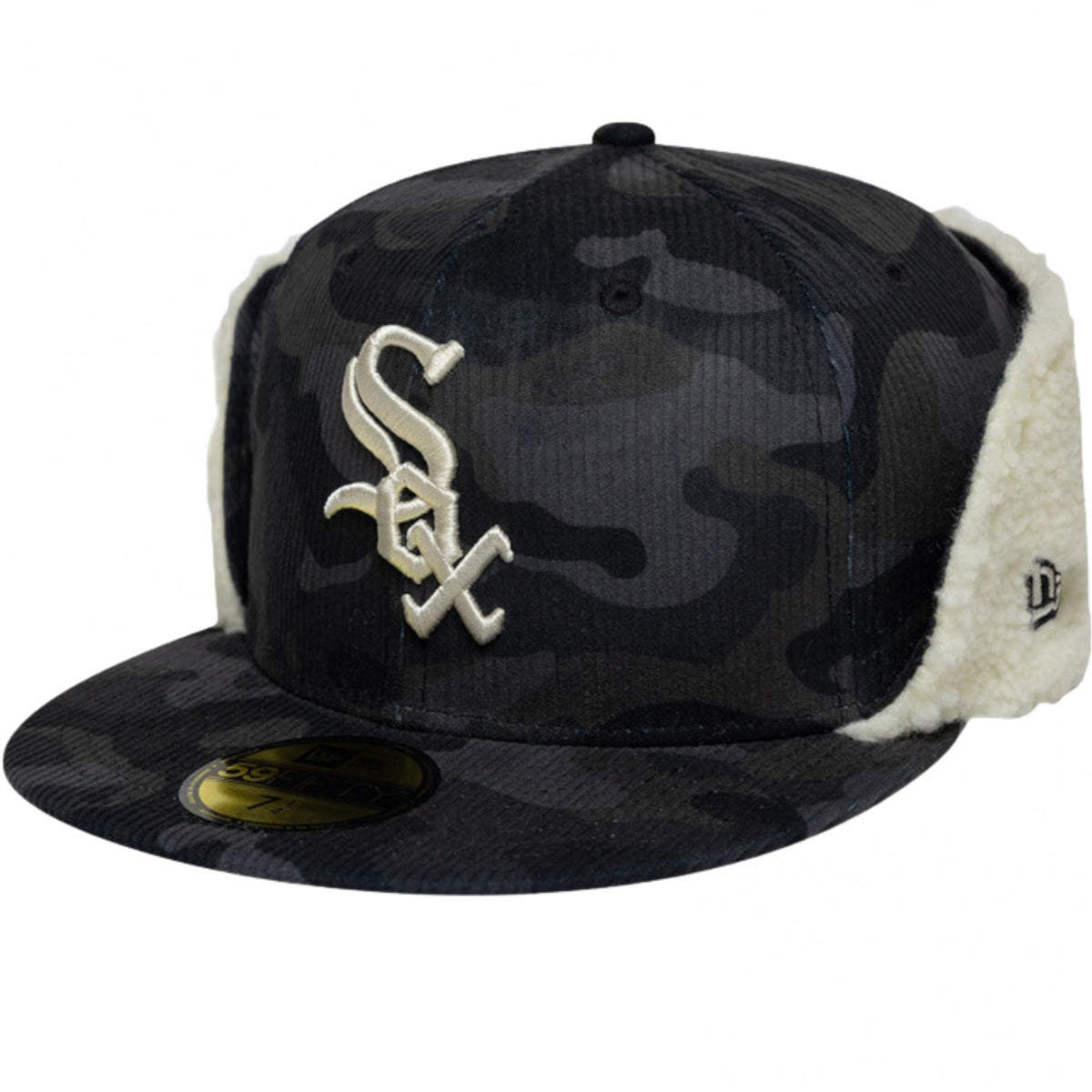 Cappello New Era 59Fifty Cord Down Flap SOX UNICO