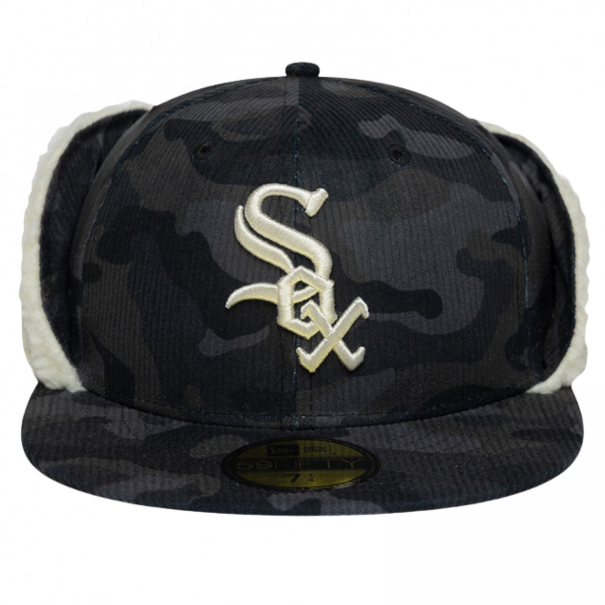 Cappello New Era 59Fifty Cord Down Flap SOX UNICO