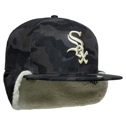 Cappello New Era 59Fifty Cord Down Flap SOX UNICO