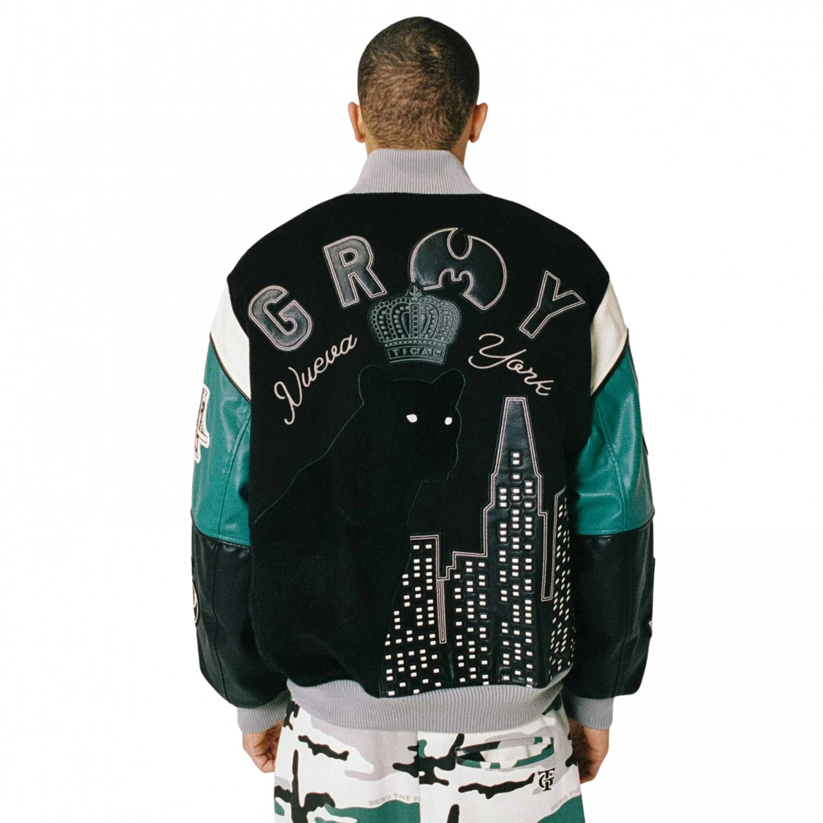Giubbino Grimey Tical X Grimey Baseball Jacket
