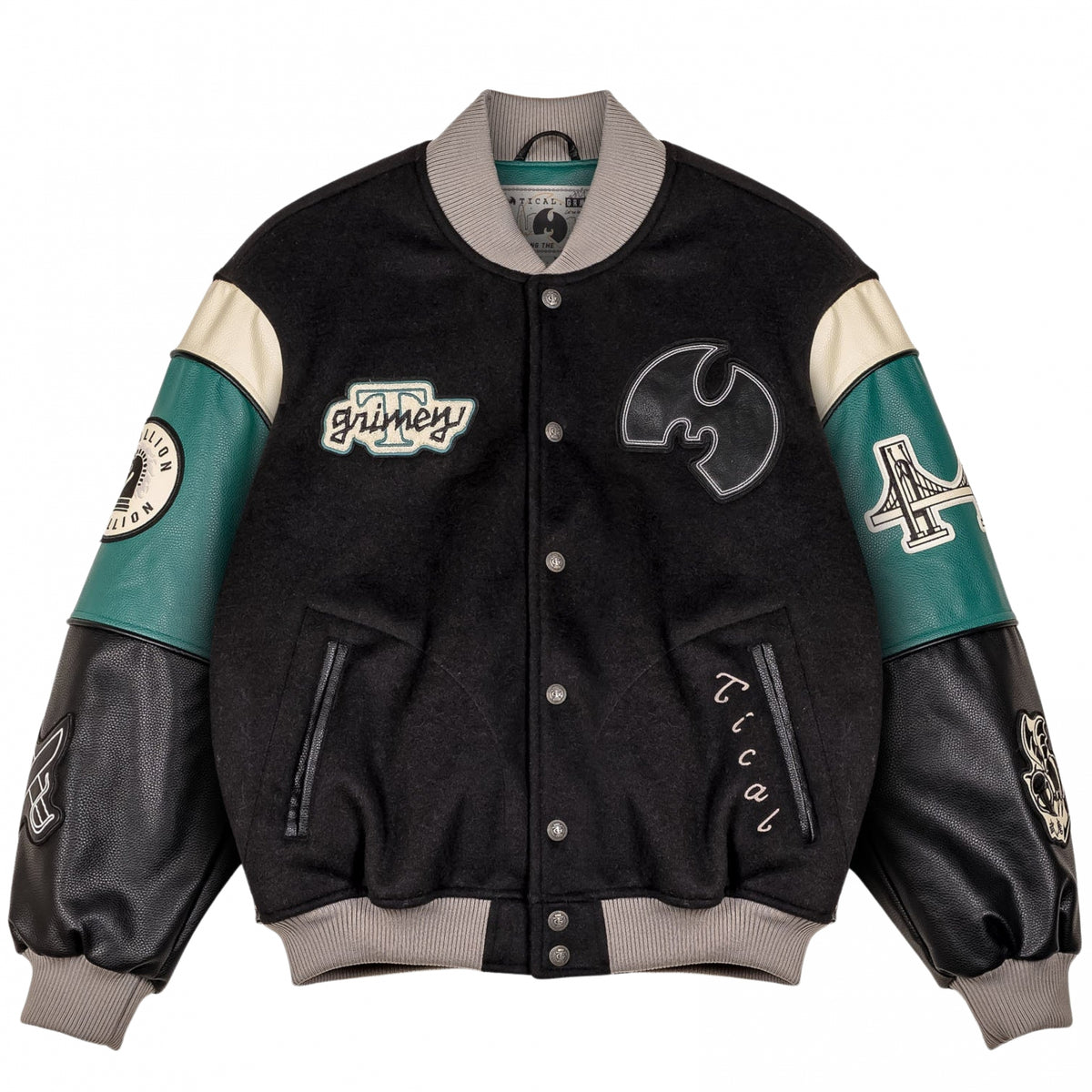 Giubbino Grimey Tical X Grimey Baseball Jacket