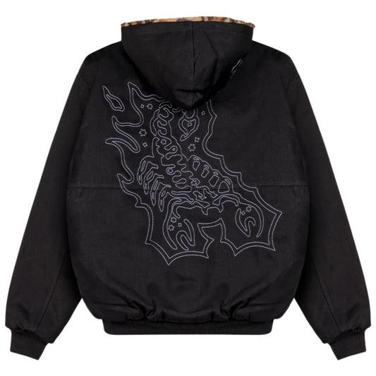 Giubbino Grimey The Props Leopard Hooded