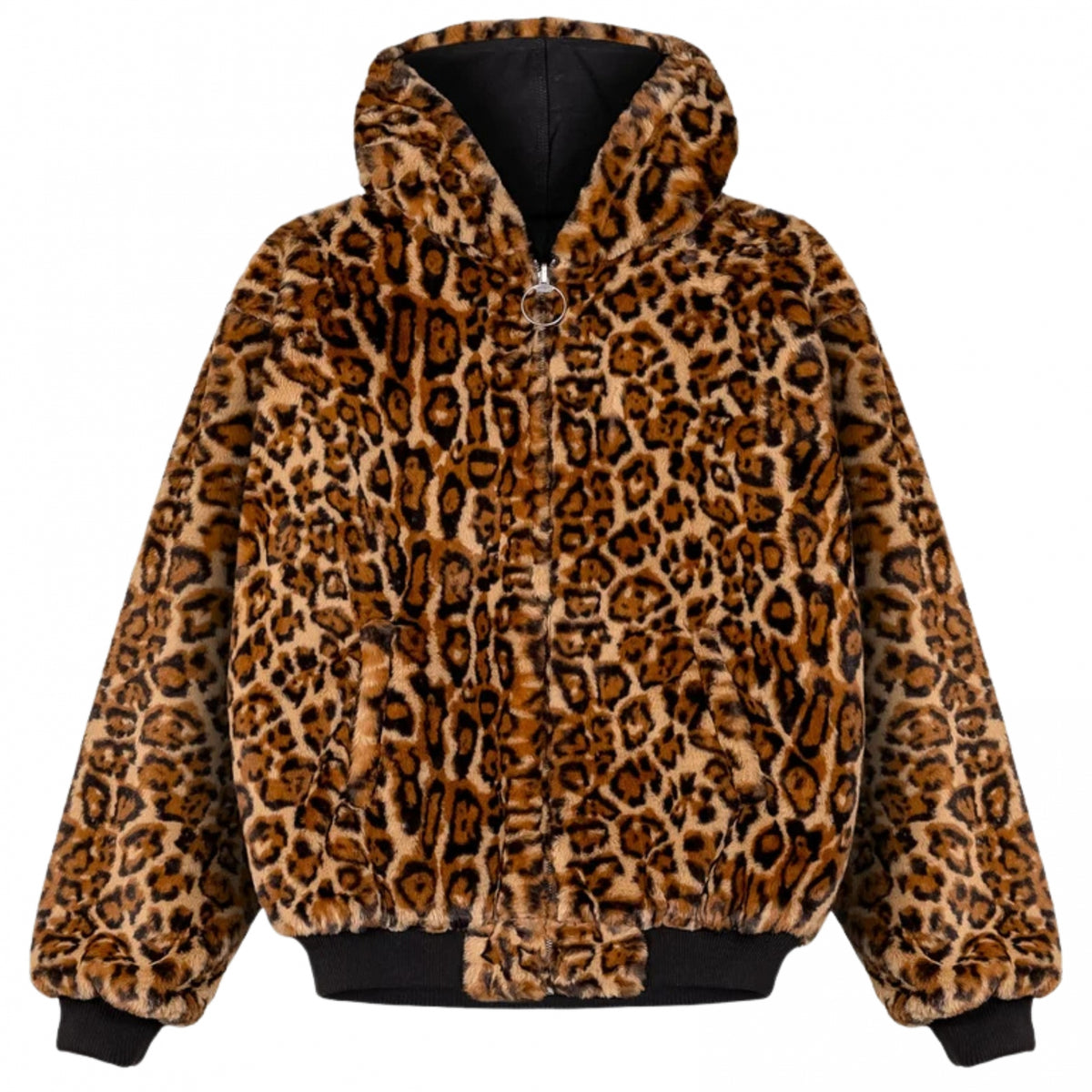Giubbino Grimey The Props Leopard Hooded