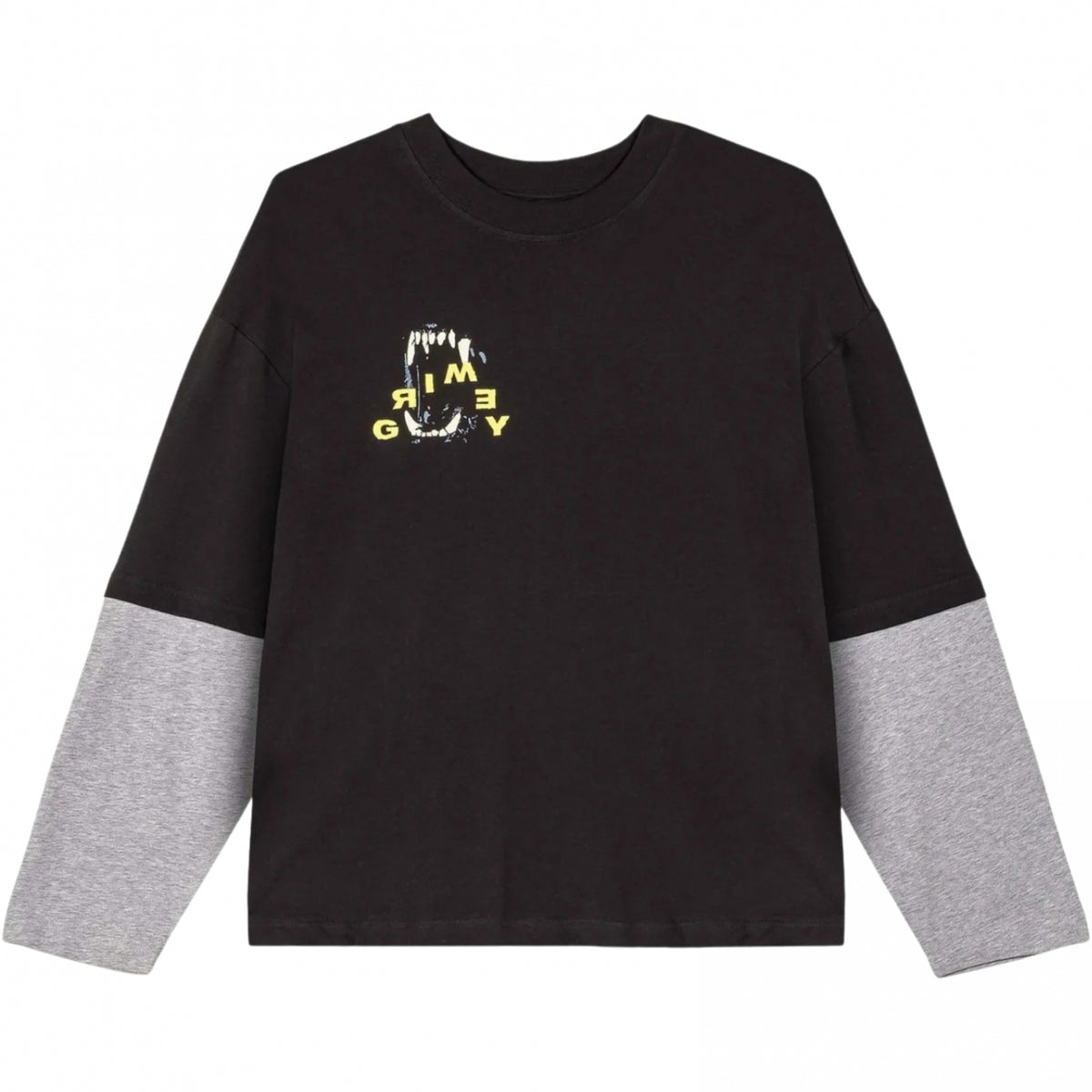 T-shirt Grimey Wild One Layered LS Tee