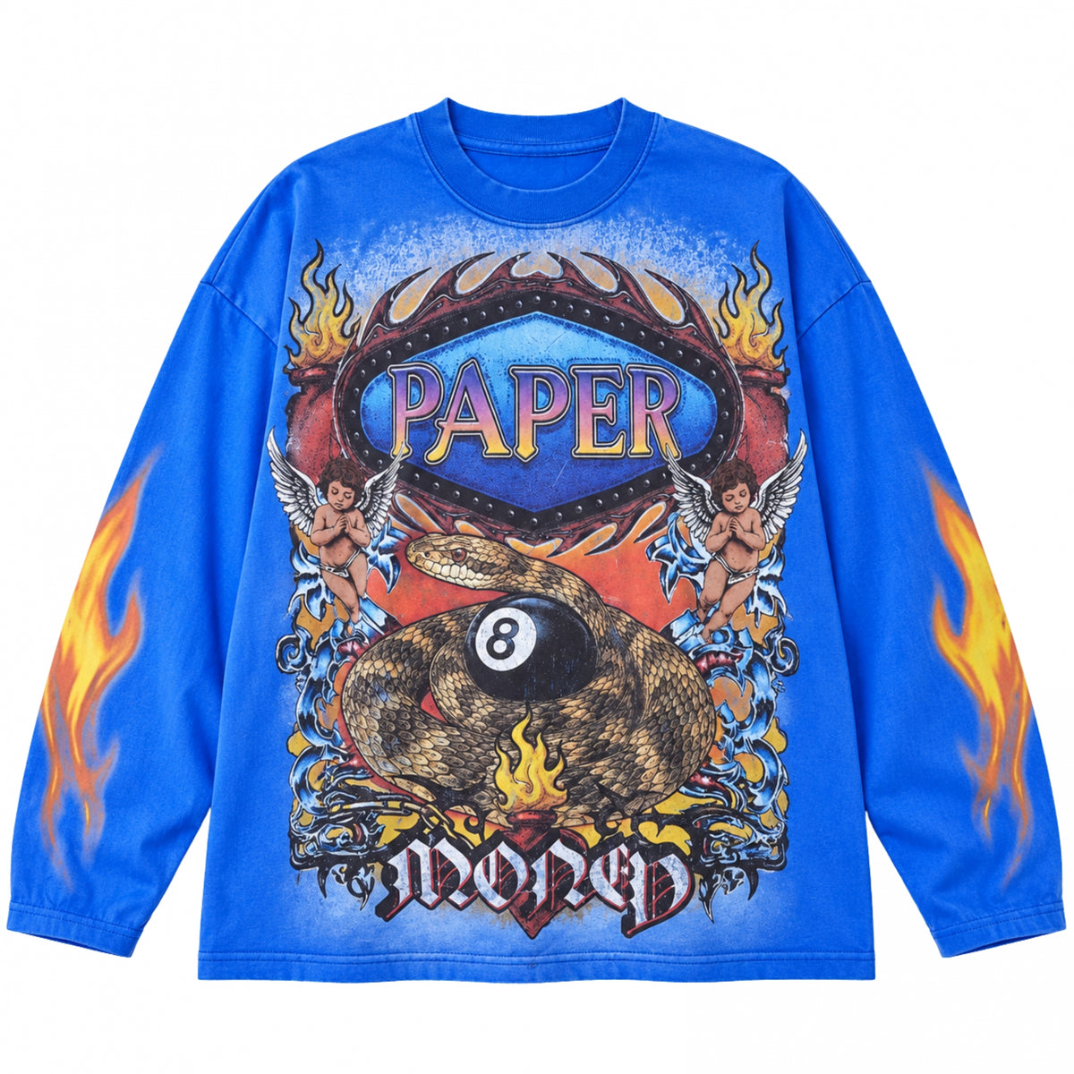 Maglietta Paper Money Cold Blood Long Sleeve Tee