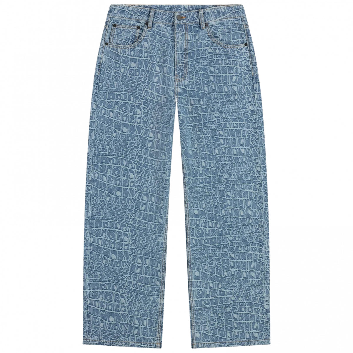 Pantalone DailyPaper Croc Jacquard Oversized Jeans