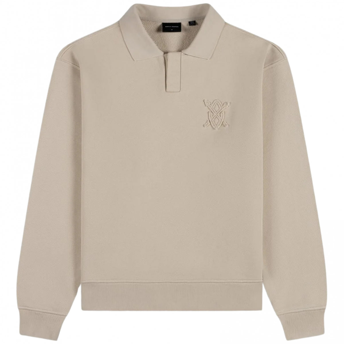 Maglia DailyPaper Oversized Shield Polo Neck