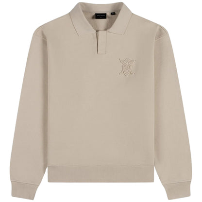 Maglia DailyPaper Oversized Shield Polo Neck