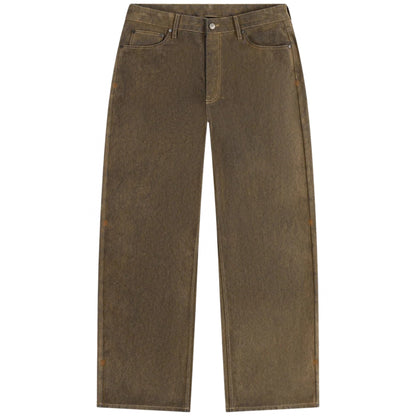 Pantalone DailyPaper Velvet Shield Oversized Jeans