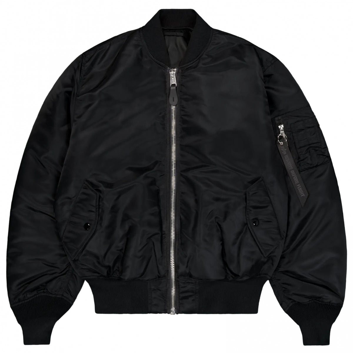 Giubbino Alpha Industries MA-1 Heritage BLACK