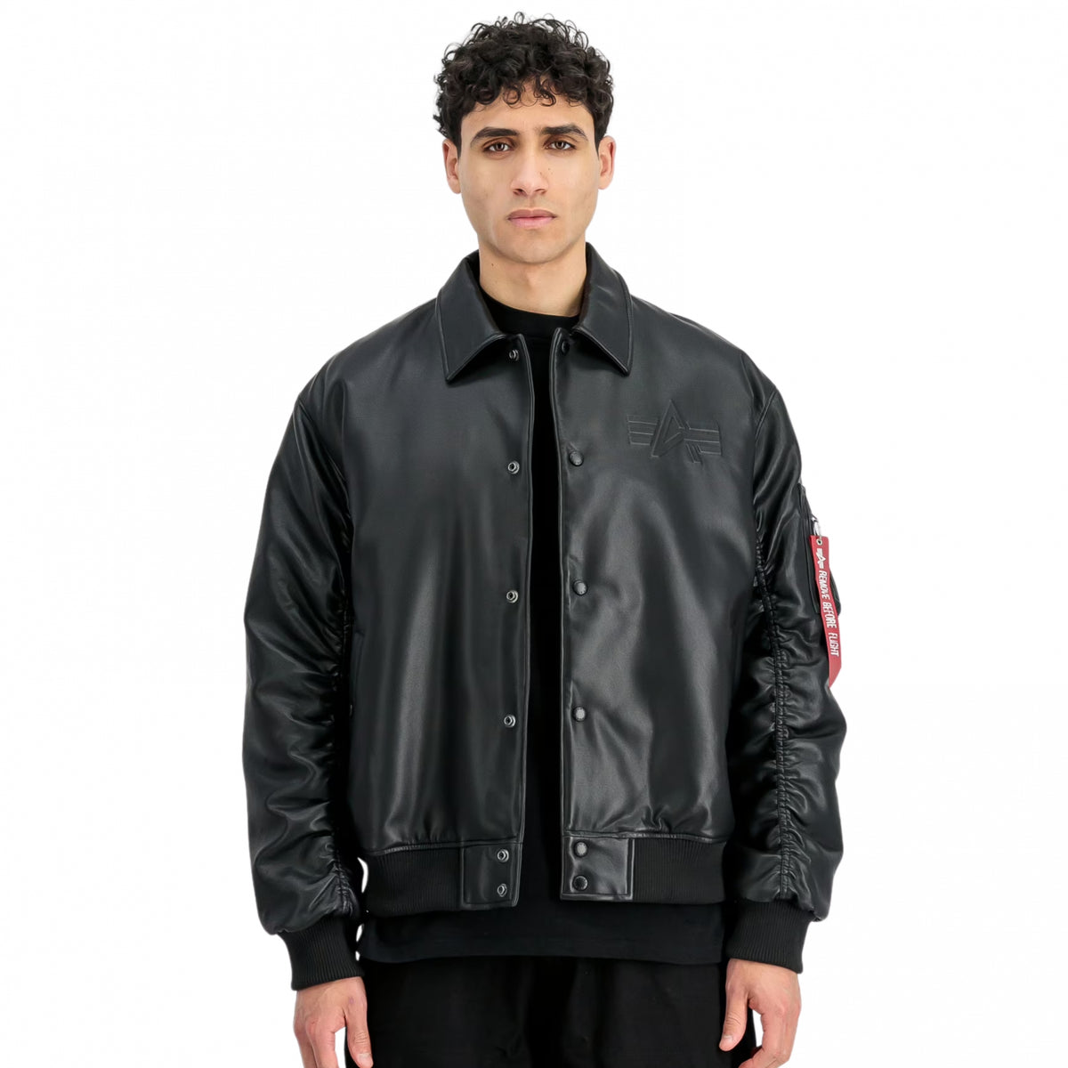 Giubbino Alpha Industries PU College Jacket
