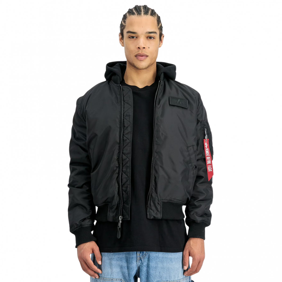 Giubbino Alpha Industries MA-1 TT Two Tone Hood CW