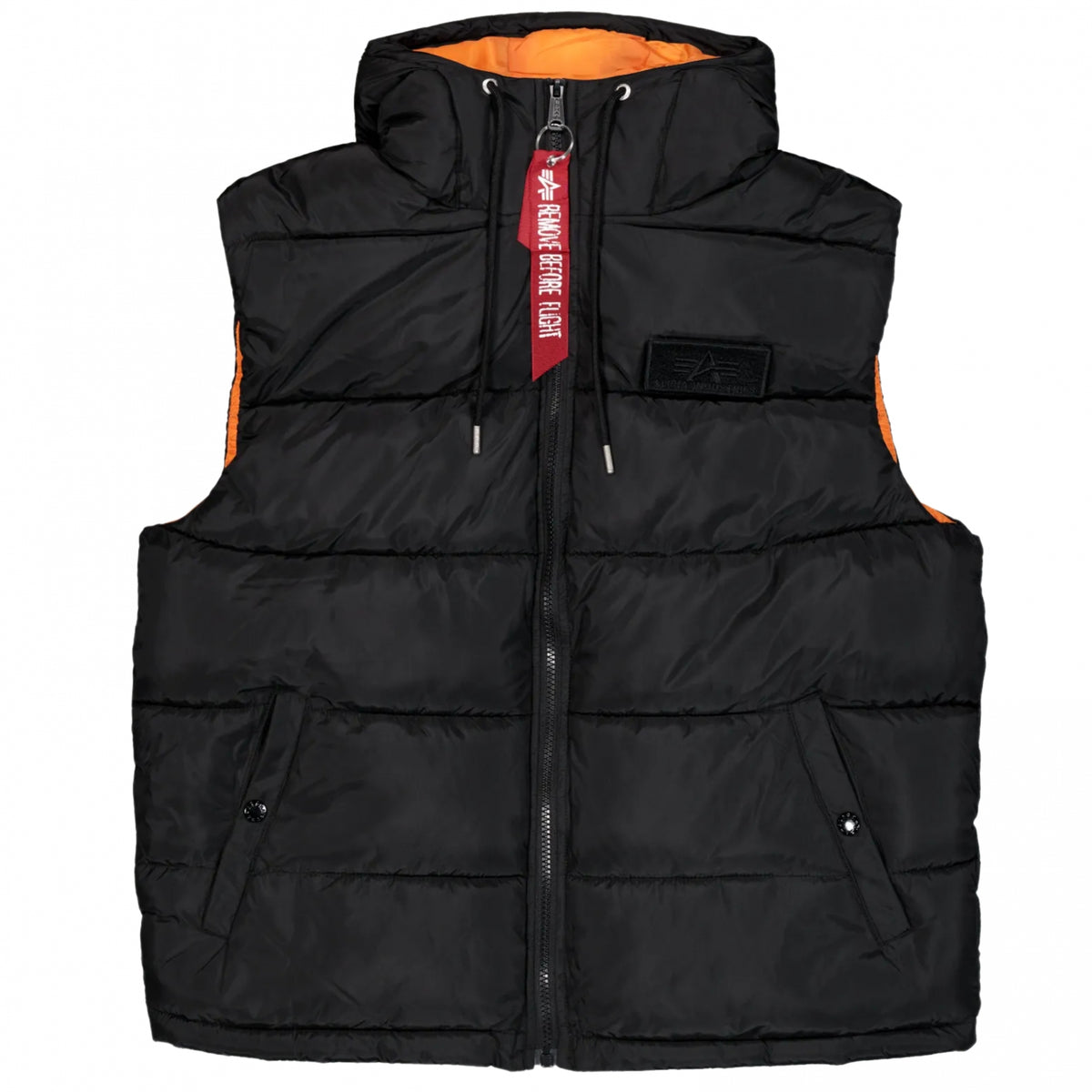 Giubbino AlphaIndustries Hooded Puffer FD Slim Vest