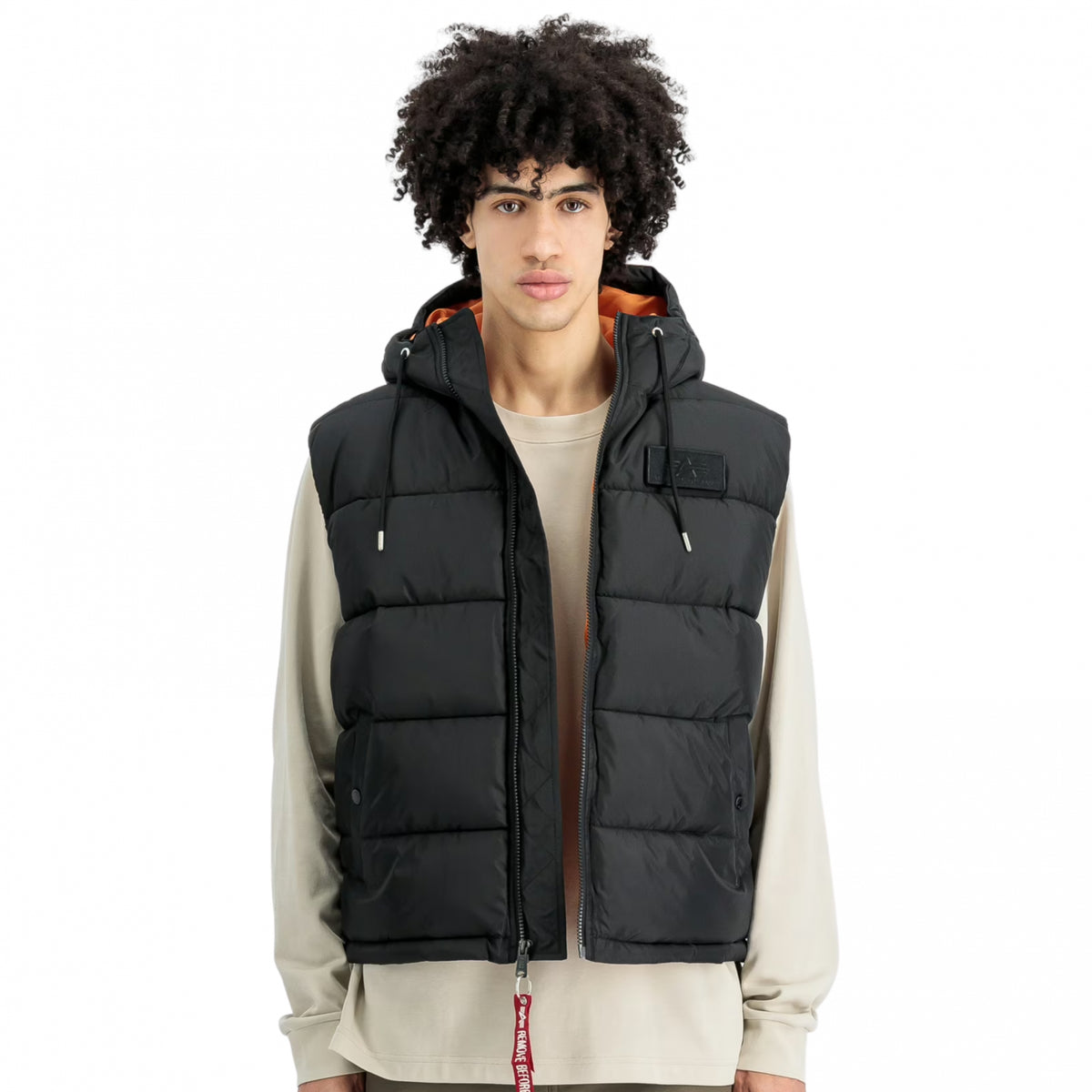 Giubbino AlphaIndustries Hooded Puffer FD Slim Vest