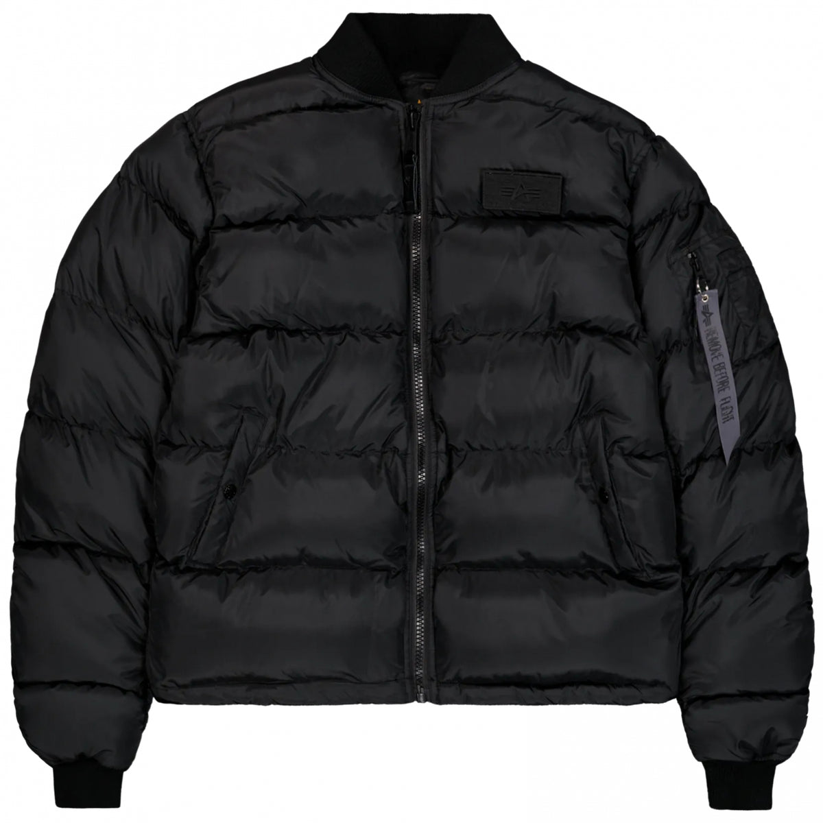 Giubbino AlphaIndustries MA-1 Puffer Back Embroidery Logo
