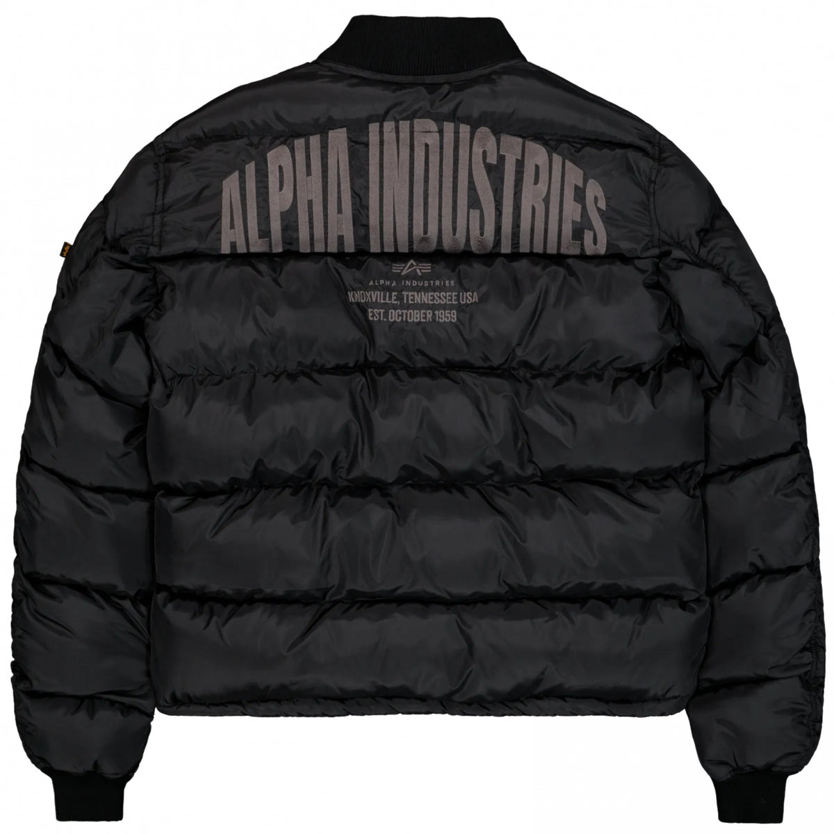 Giubbino AlphaIndustries MA-1 Puffer Back Embroidery Logo
