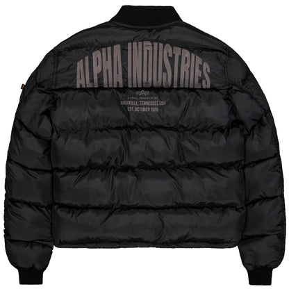 Giubbino AlphaIndustries MA-1 Puffer Back Embroidery Logo