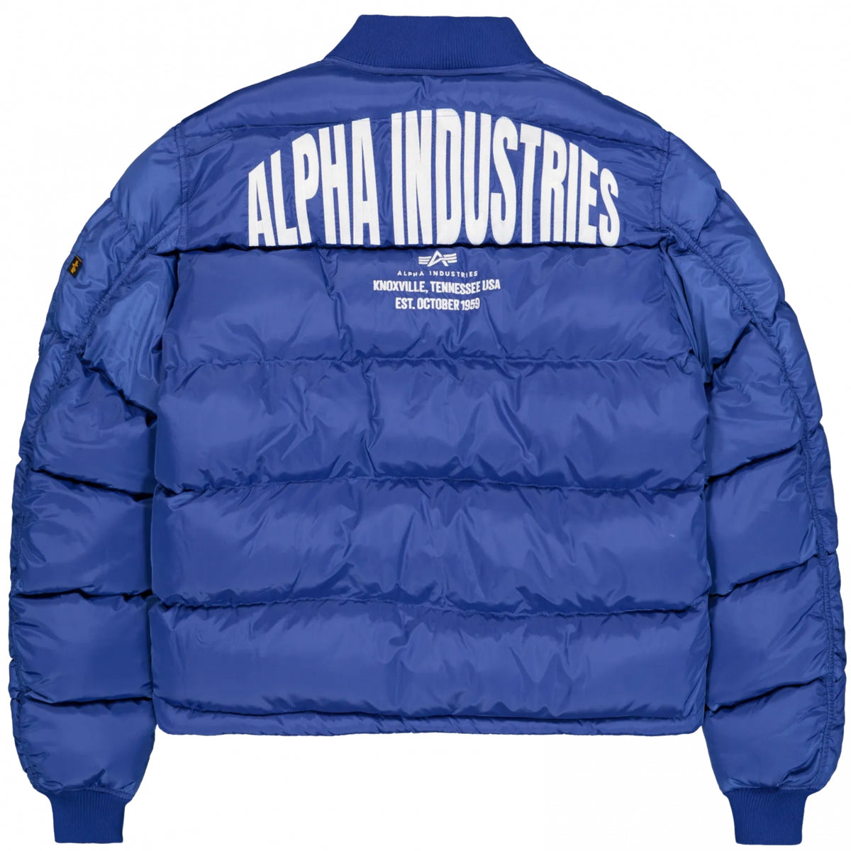 Giubbino AlphaIndustries MA-1 Puffer Back Embroidery Logo