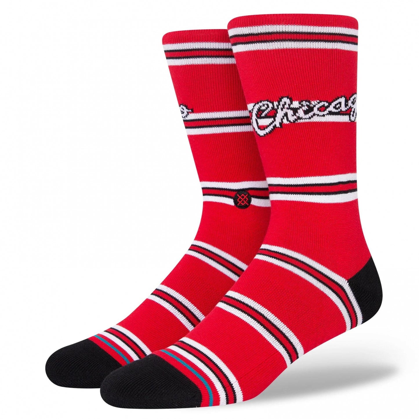 Stance Classics Bulls Socks RED