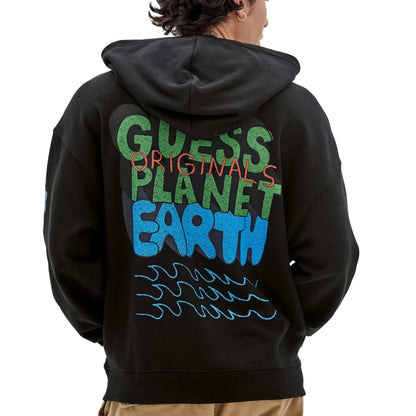 Guess Earth Day Sunshine Hoodie BLACK
