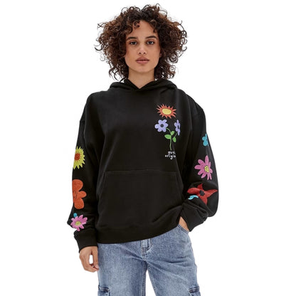 Guess Earth Day Sunshine Hoodie BLACK