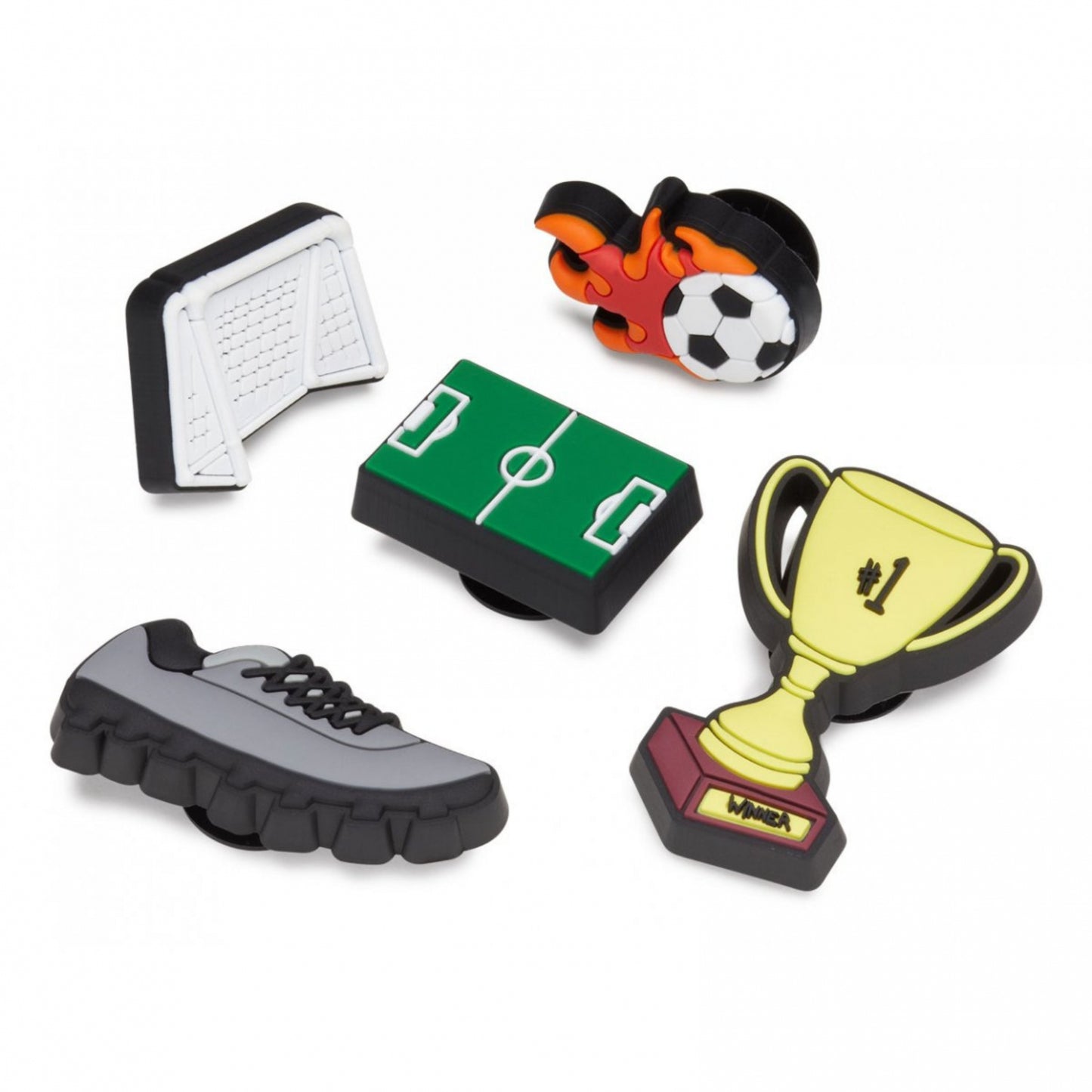 Jibbitz Soccer Celebration 5 Pack