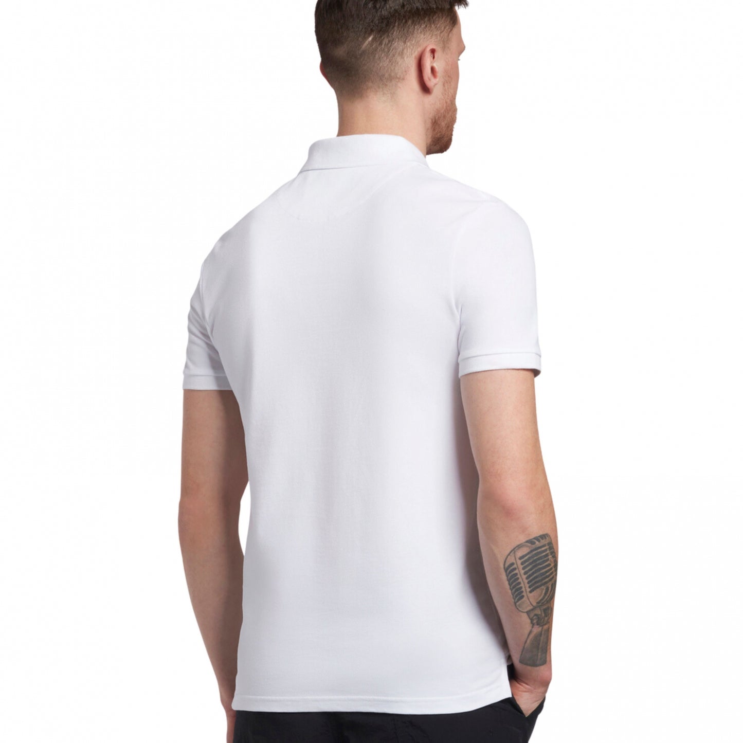 Lyle e Scott Plain Polo Shirt BIANCO