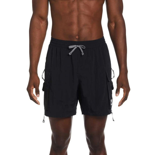 Swim Shorts Nike Logo Tape BLACK