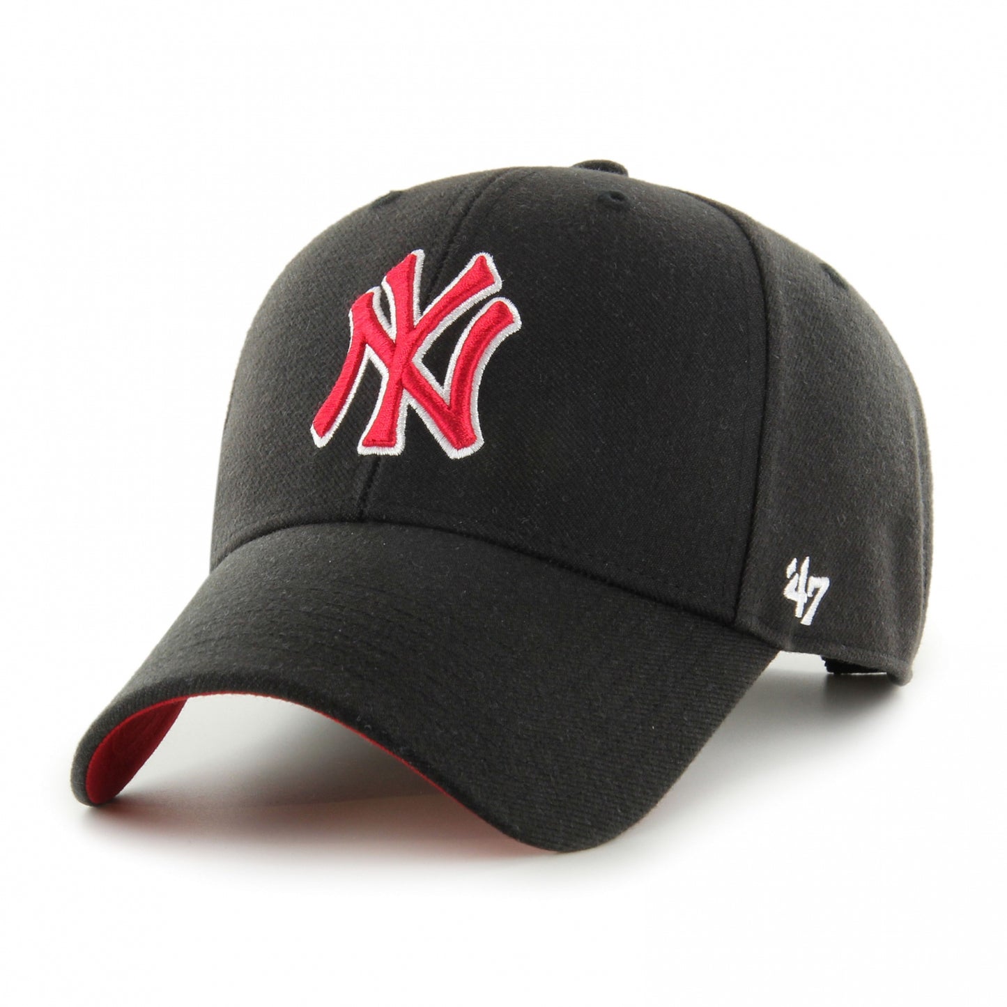 47 Sure Shot MVP Snapback NY Yankees BLACK Cap
