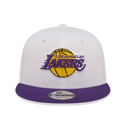 Cappellino 9FIFTY Snapback LA Lakers White Crown T