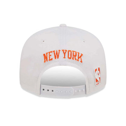 UNIQUE New York Knicks White C 9FIFTY Snapback Cap