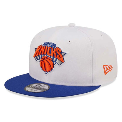 UNIQUE New York Knicks White C 9FIFTY Snapback Cap