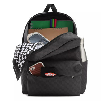 Vans Old Skool Check Backpack BLACK