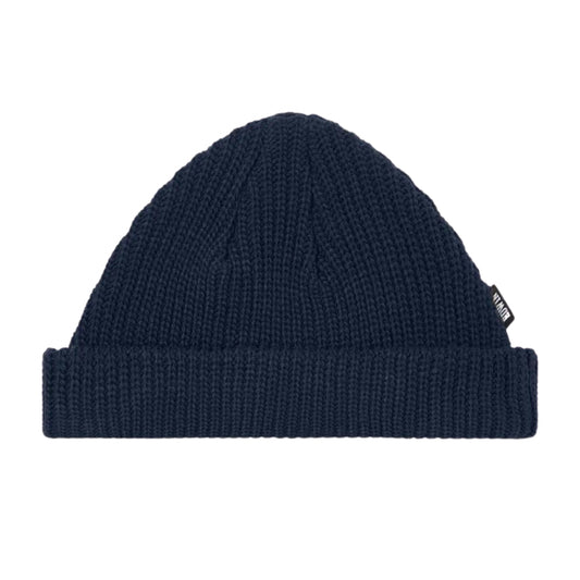 Edwin Short Beanie Hat BLUE