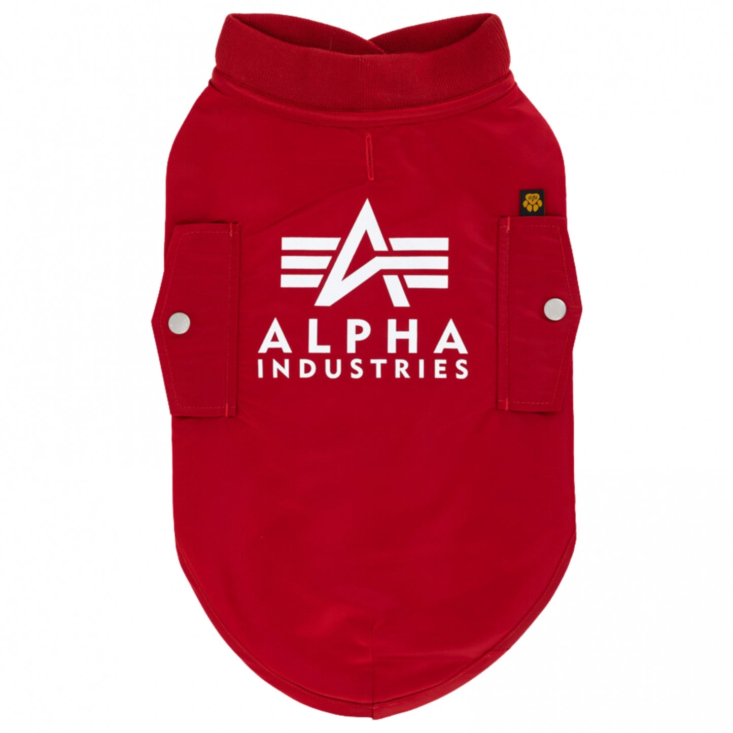 Pettorina ALpha MA-1 Dog Jacket Back Print