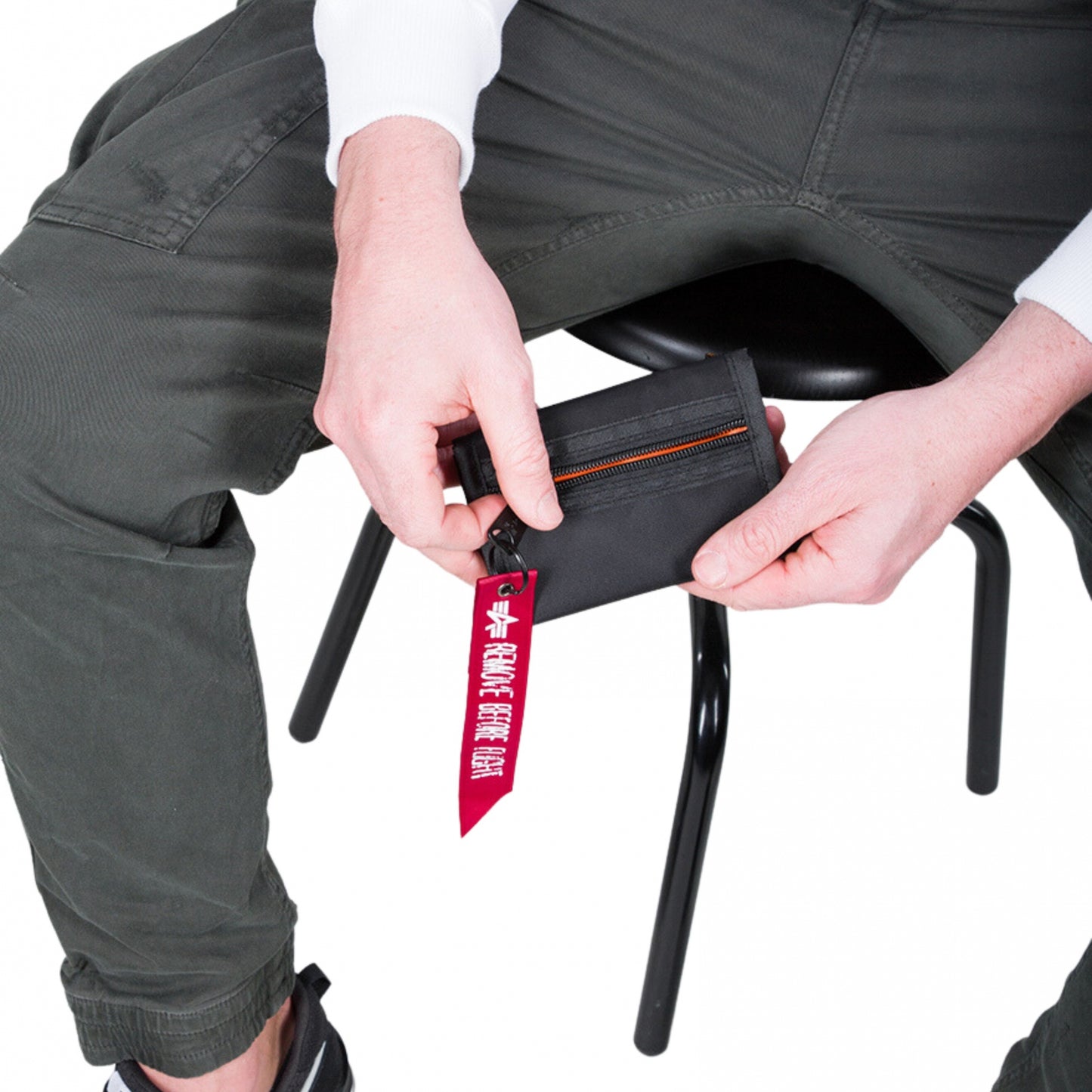 Alpha Crew Wallet BLACK